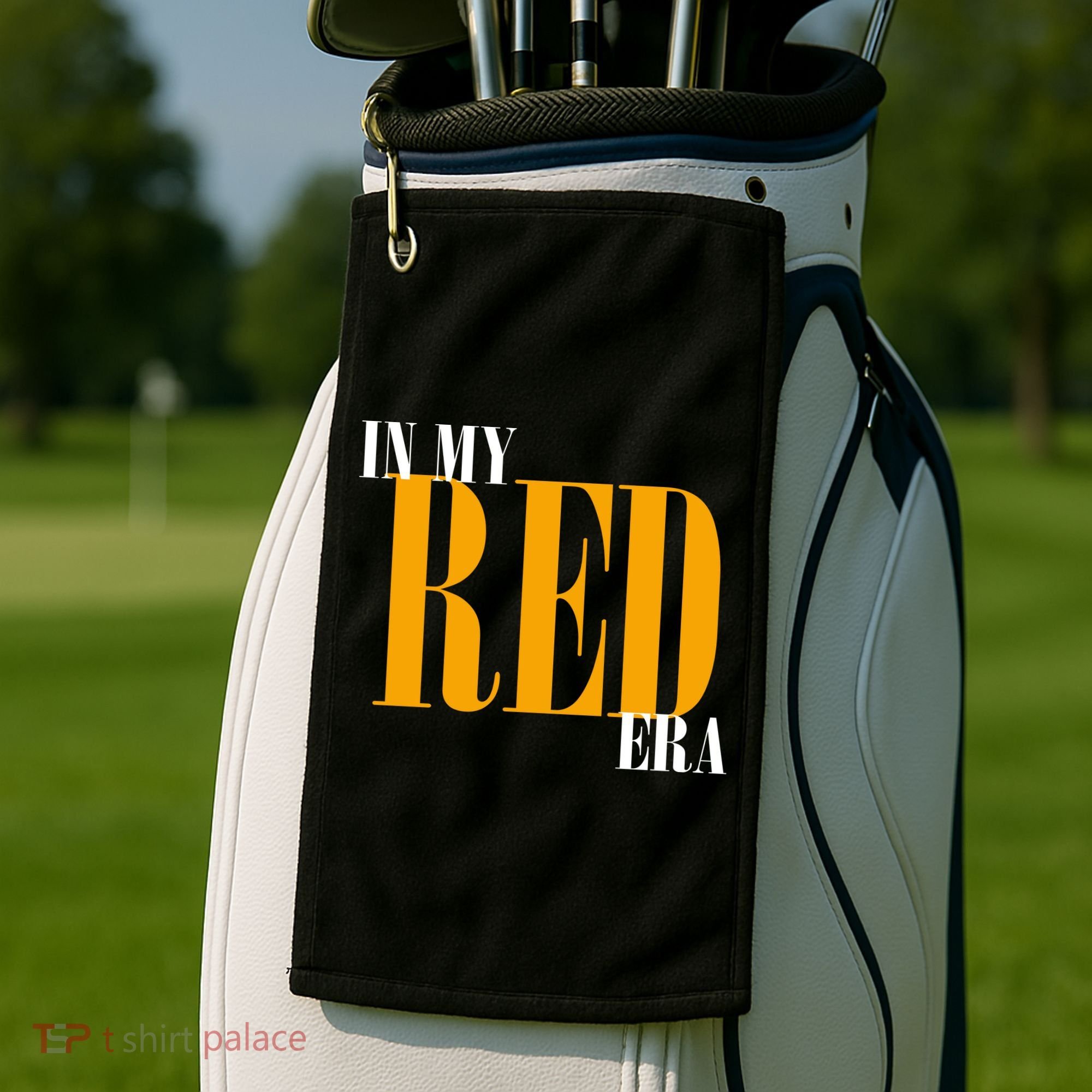 In My Red Era Golf Towel