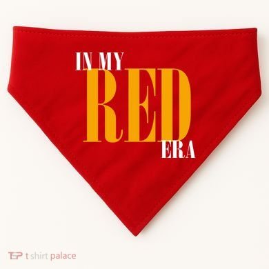 In My Red Era USA-Made Doggie Bandana