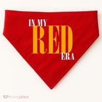 In My Red Era USA-Made Doggie Bandana thumb 0