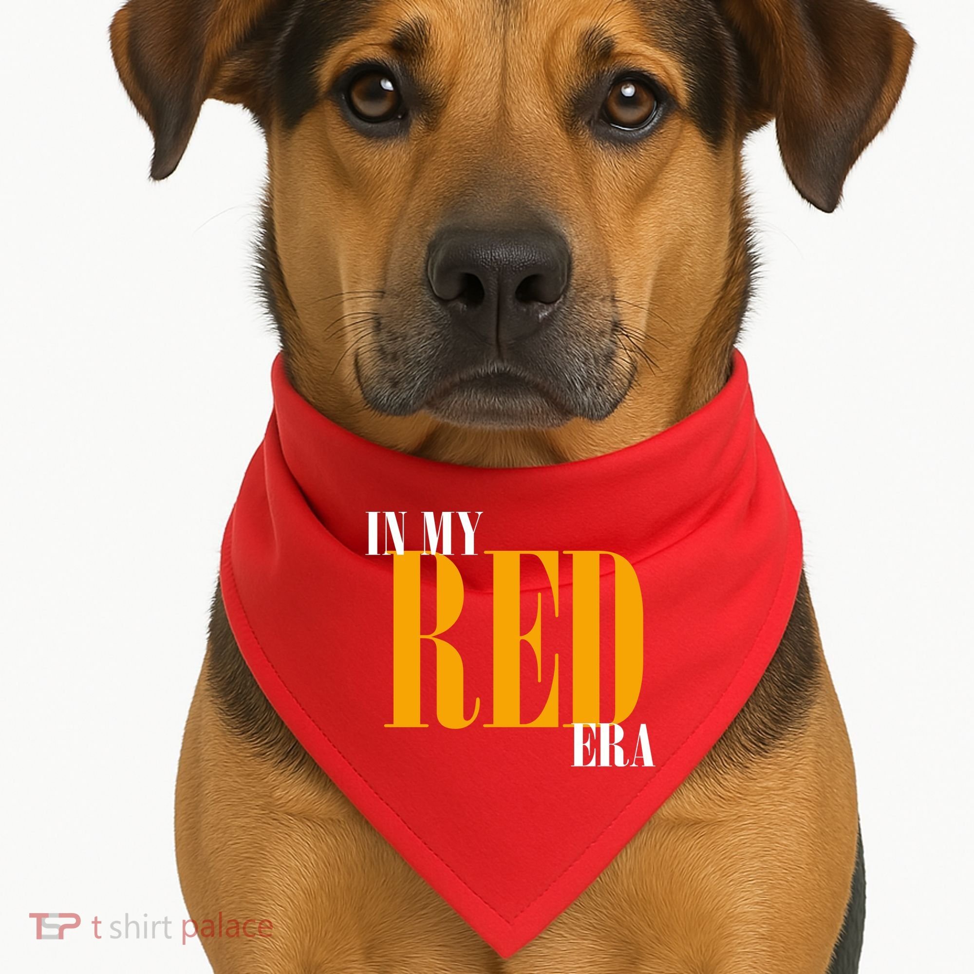 In My Red Era USA-Made Doggie Bandana