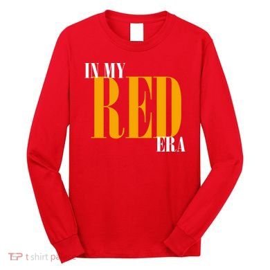In My Red Era Long Sleeve Shirt