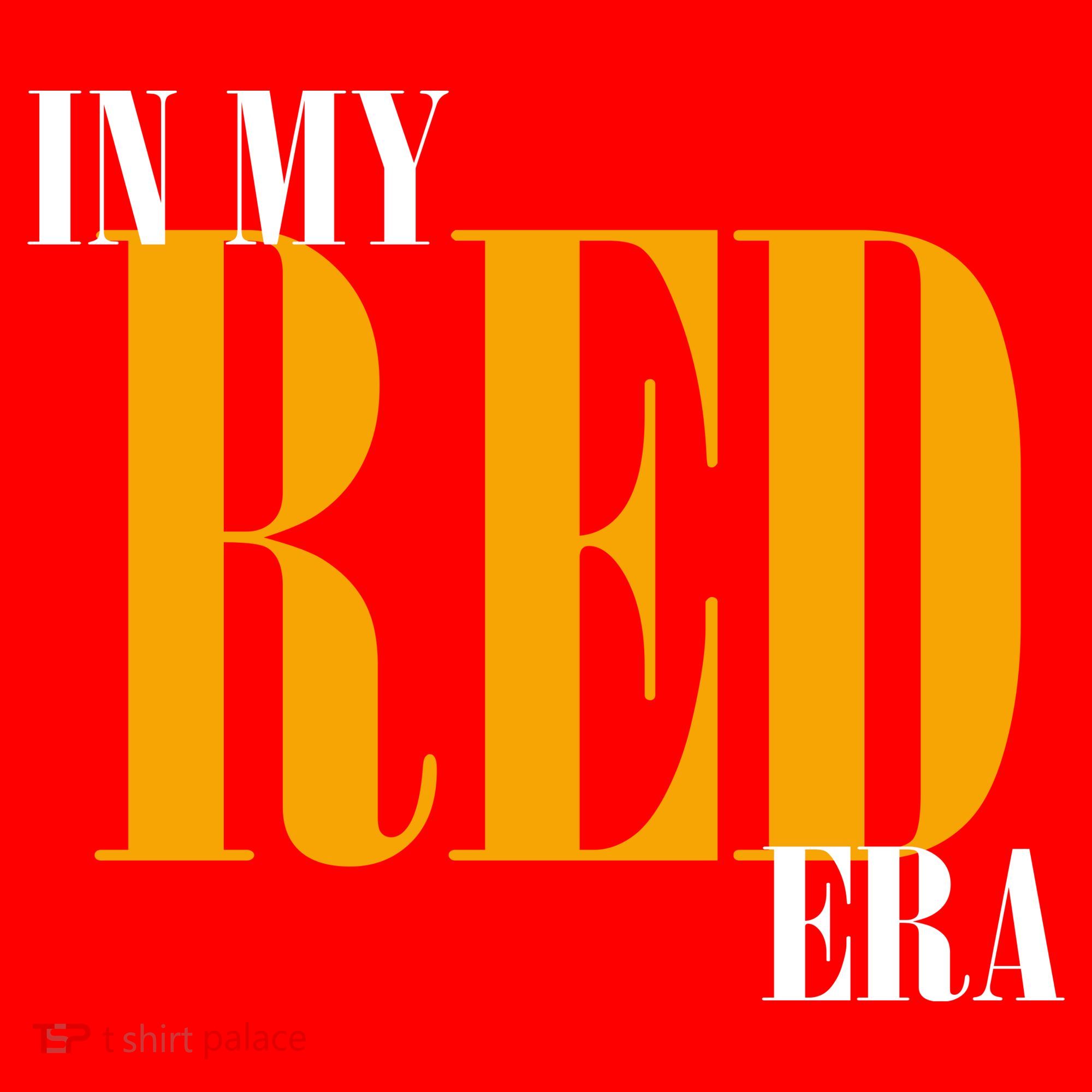 In My Red Era Mousepad