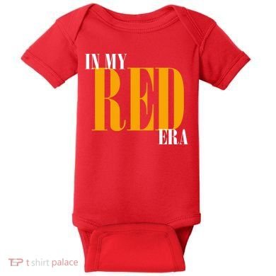 In My Red Era Baby Bodysuit