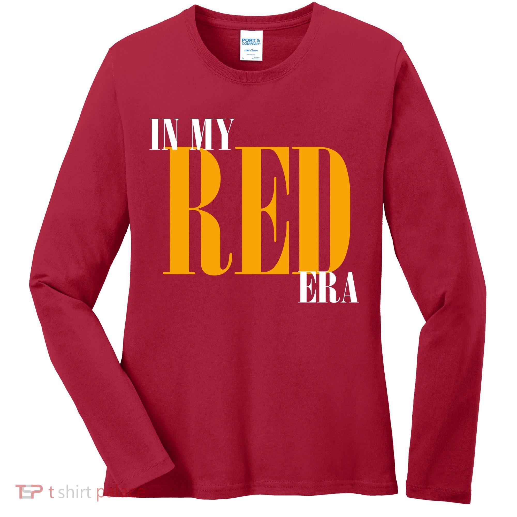 In My Red Era Women's Long Sleeve Shirt