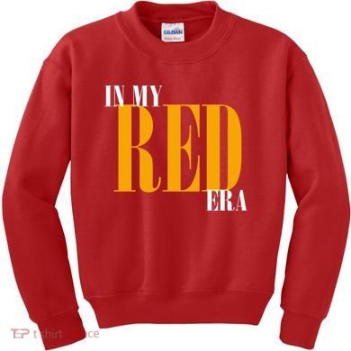 In My Red Era Kids Sweatshirt