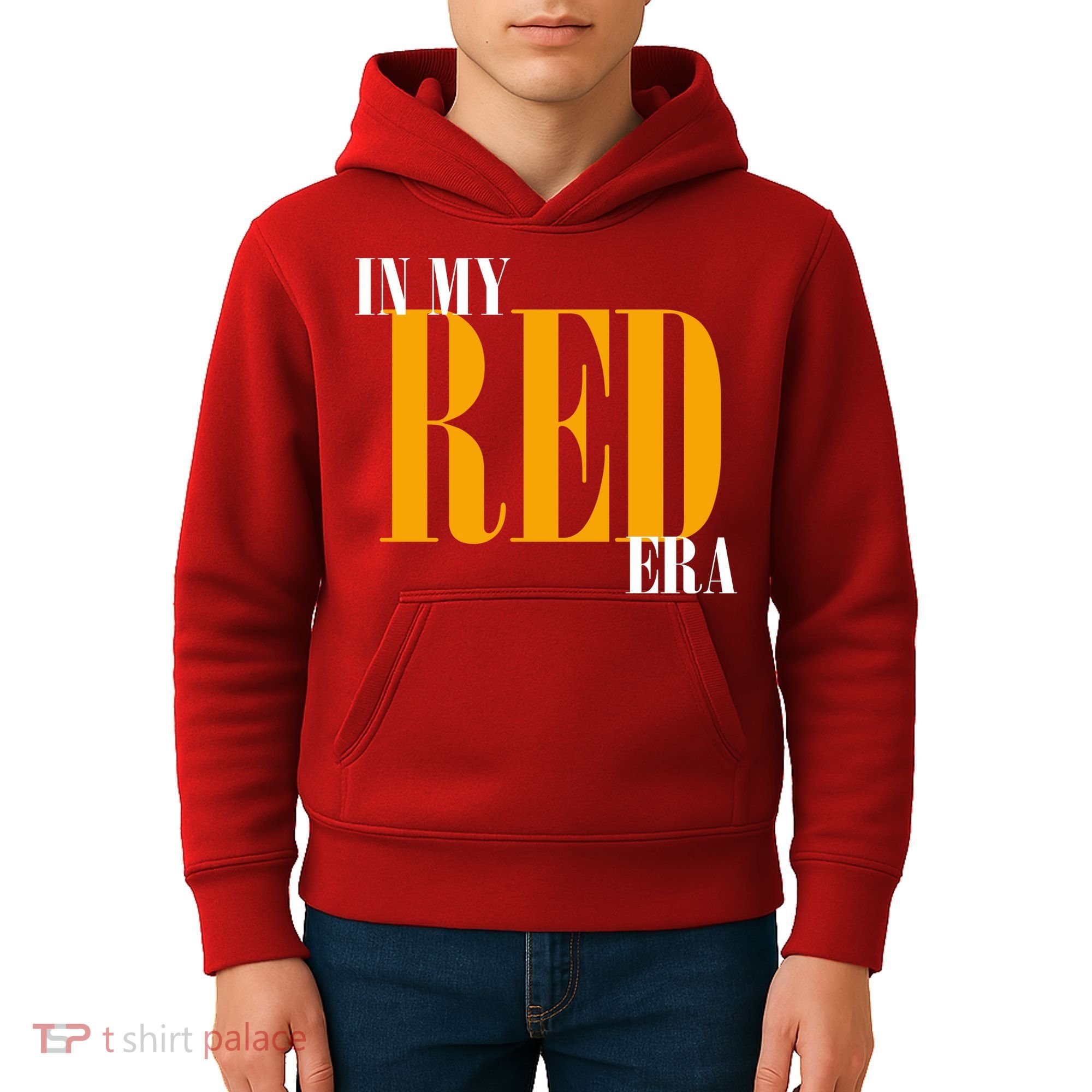 In My Red Era Kids Hoodie