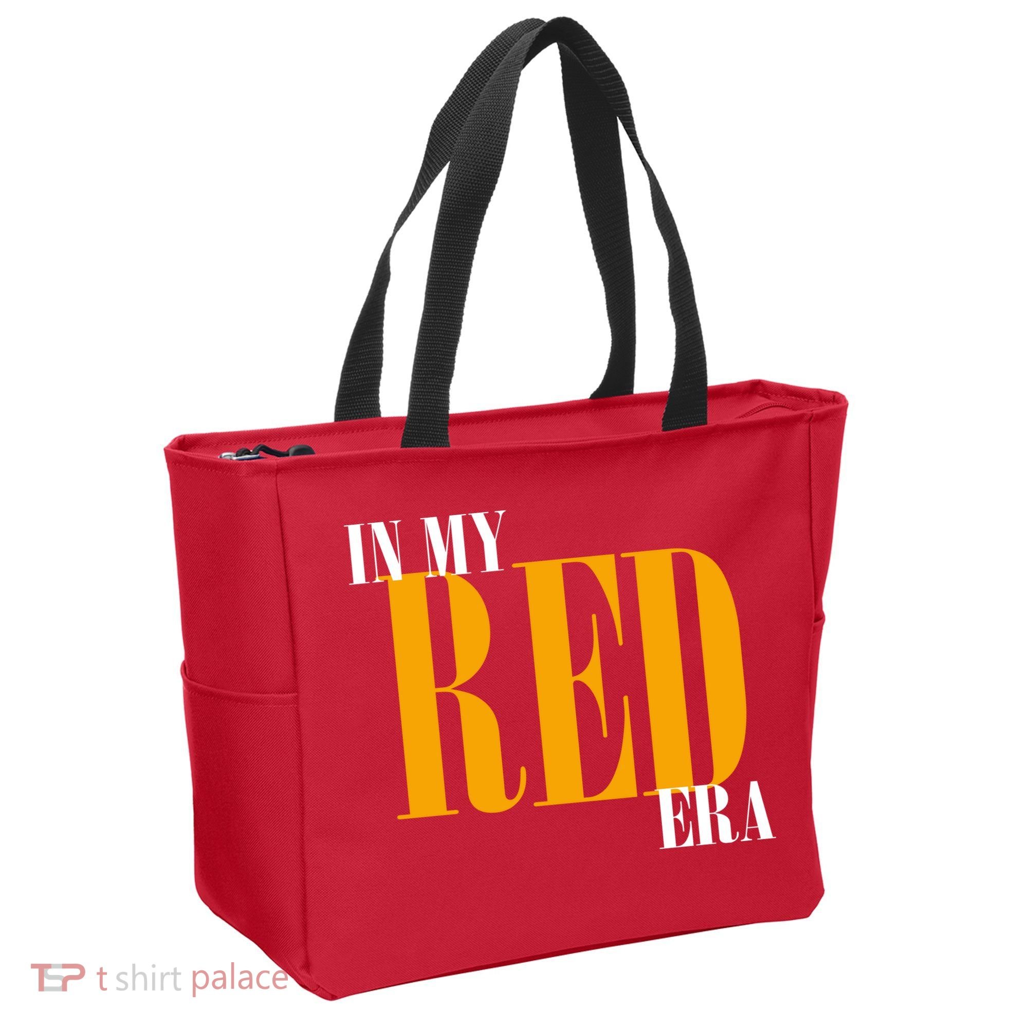 In My Red Era Tote Bag