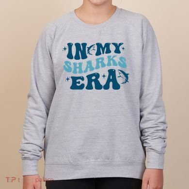 In My Sharks Era Groovy Women's Sweatshirt