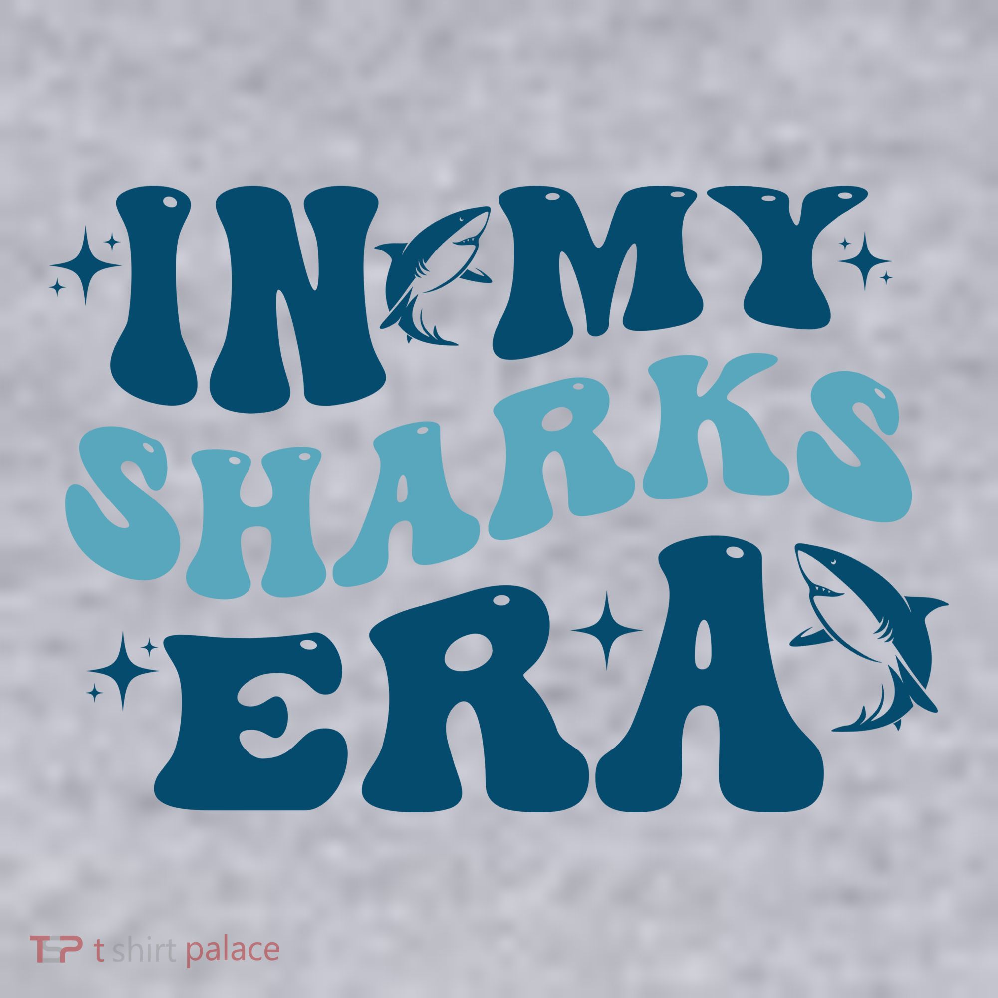 In My Sharks Era Groovy Women's Sweatshirt