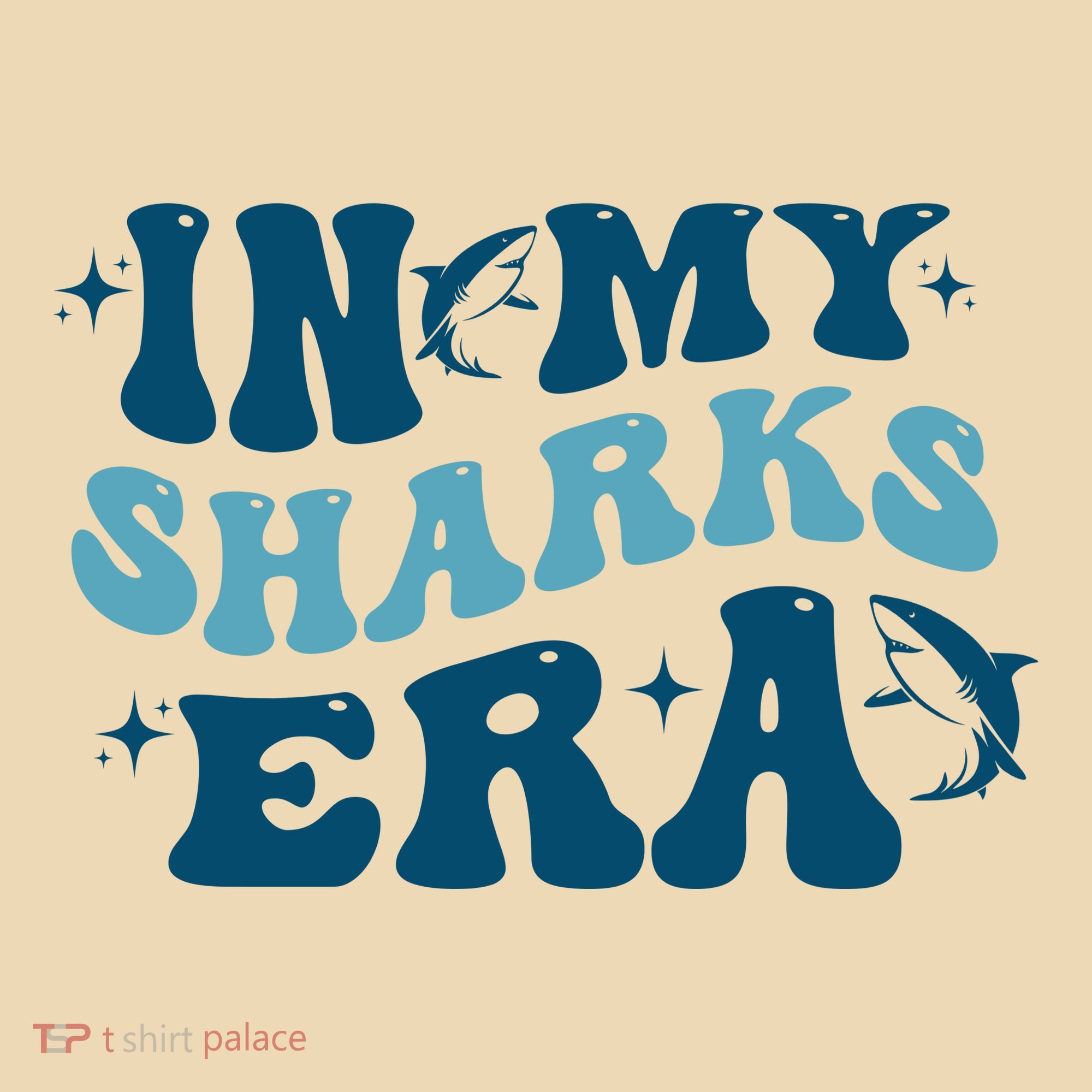 In My Sharks Era Groovy Tote Bag