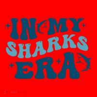 In My Sharks Era Groovy Santa Hat thumb 1
