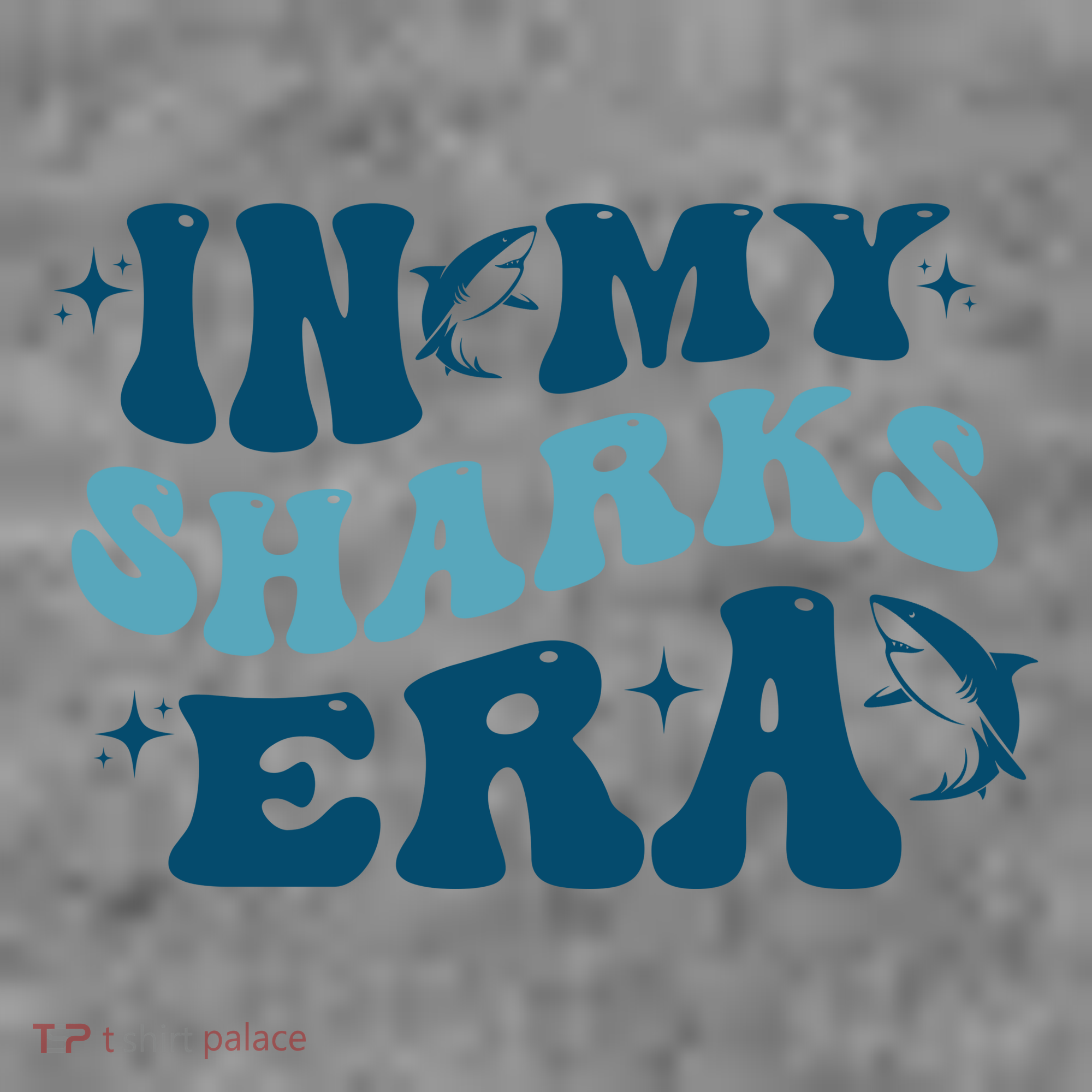 In My Sharks Era Groovy Toddler Hoodie