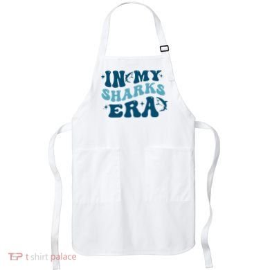 In My Sharks Era Groovy Apron