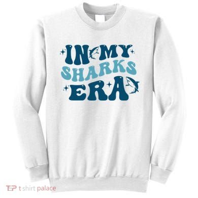 In My Sharks Era Groovy Sweatshirt