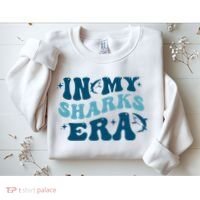 In My Sharks Era Groovy Sweatshirt thumb 2