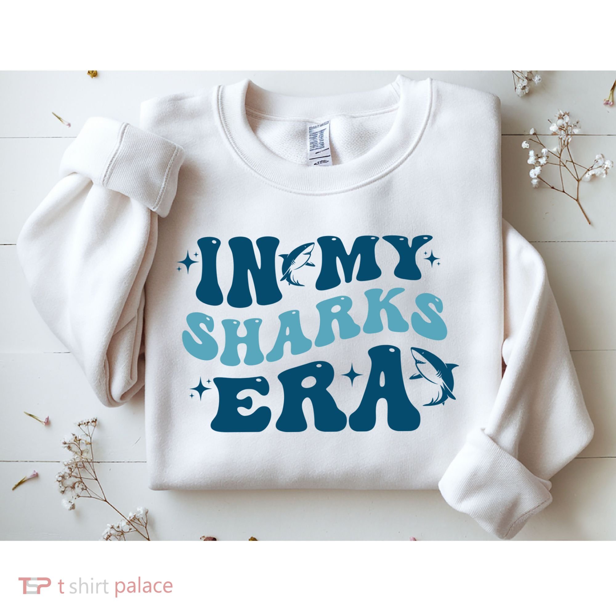 In My Sharks Era Groovy Sweatshirt