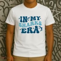 In My Sharks Era Groovy T-Shirt thumb 3