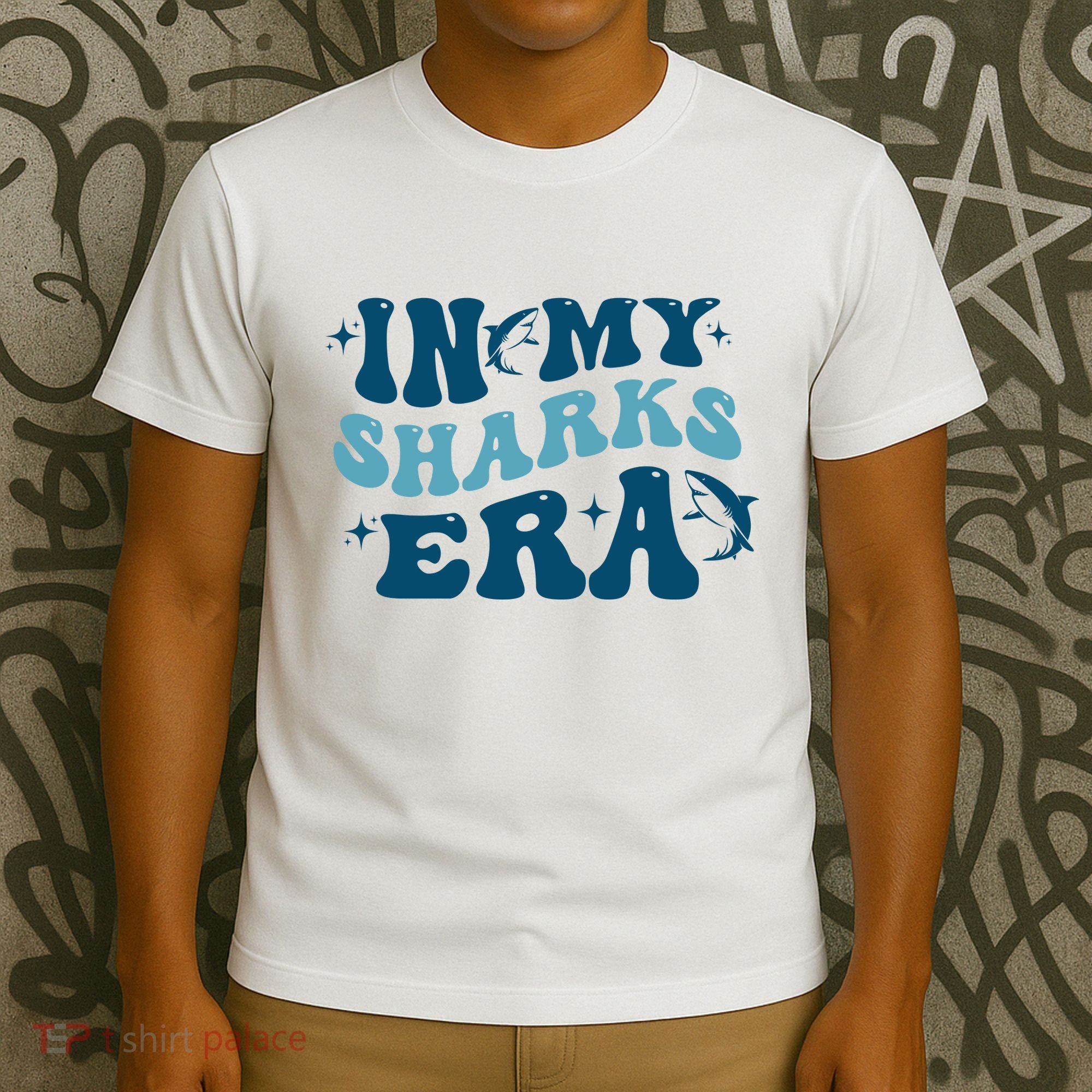 In My Sharks Era Groovy T-Shirt