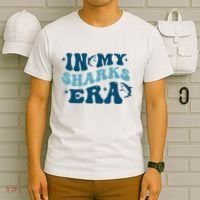 In My Sharks Era Groovy T-Shirt thumb 6