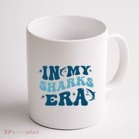 In My Sharks Era Groovy Coffee Mug thumb 1