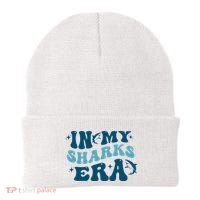 In My Sharks Era Groovy Beanie thumb 0