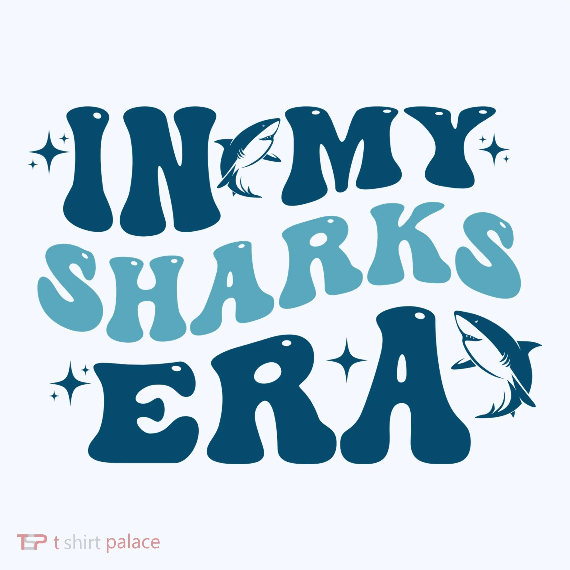 In My Sharks Era Groovy Women's Hoodie