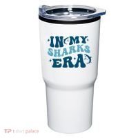 In My Sharks Era Groovy Tumbler thumb 0