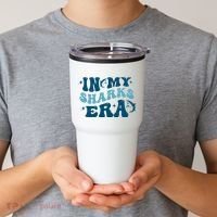 In My Sharks Era Groovy Tumbler thumb 2