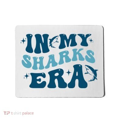 In My Sharks Era Groovy Mousepad