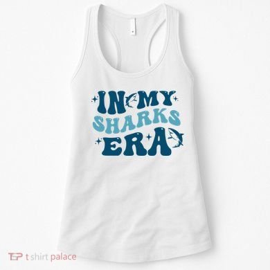In My Sharks Era Groovy Women's Tank Top