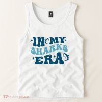 In My Sharks Era Groovy Tank Top thumb 2