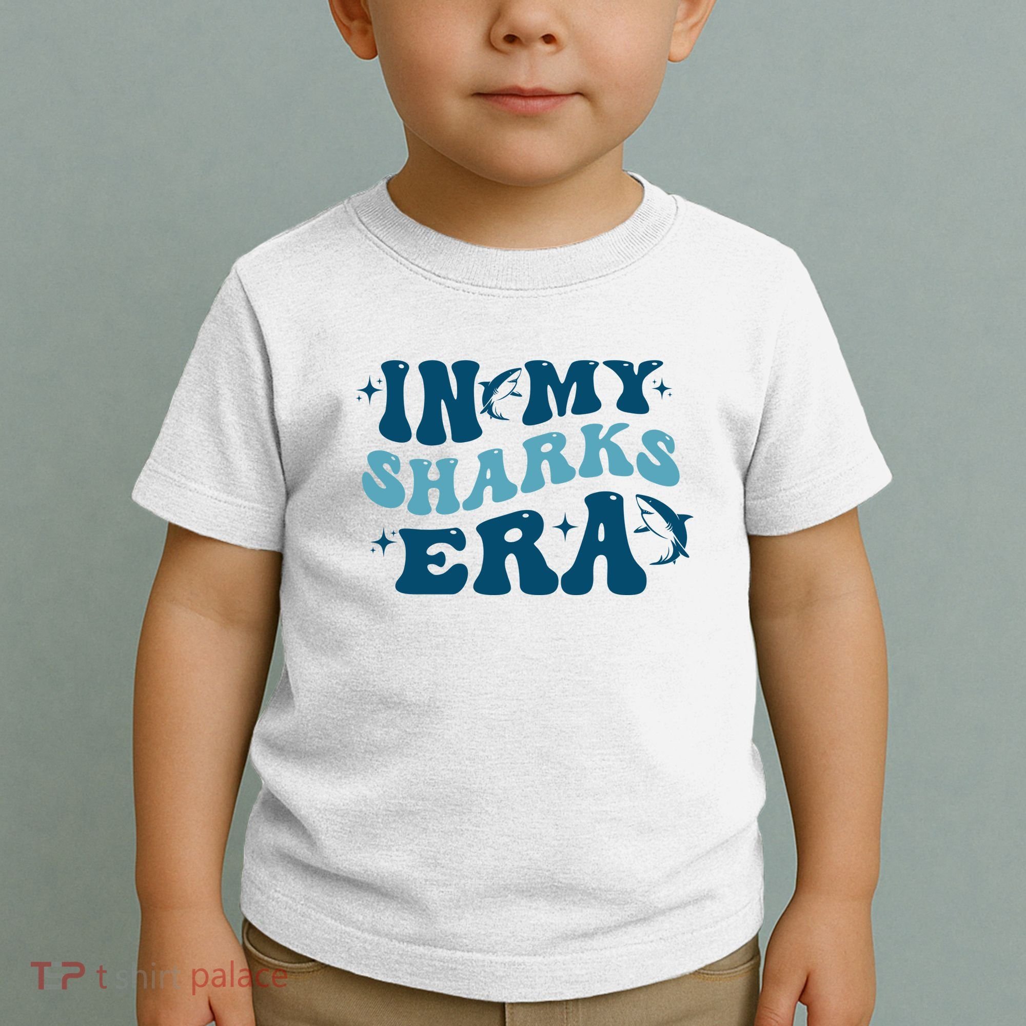 In My Sharks Era Groovy Toddler T-Shirt