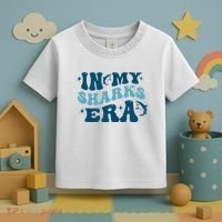 In My Sharks Era Groovy Toddler T-Shirt thumb 3