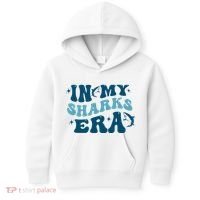 In My Sharks Era Groovy Kids Hoodie thumb 0