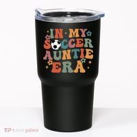 In My Soccer Auntie Era Tumbler thumb 0