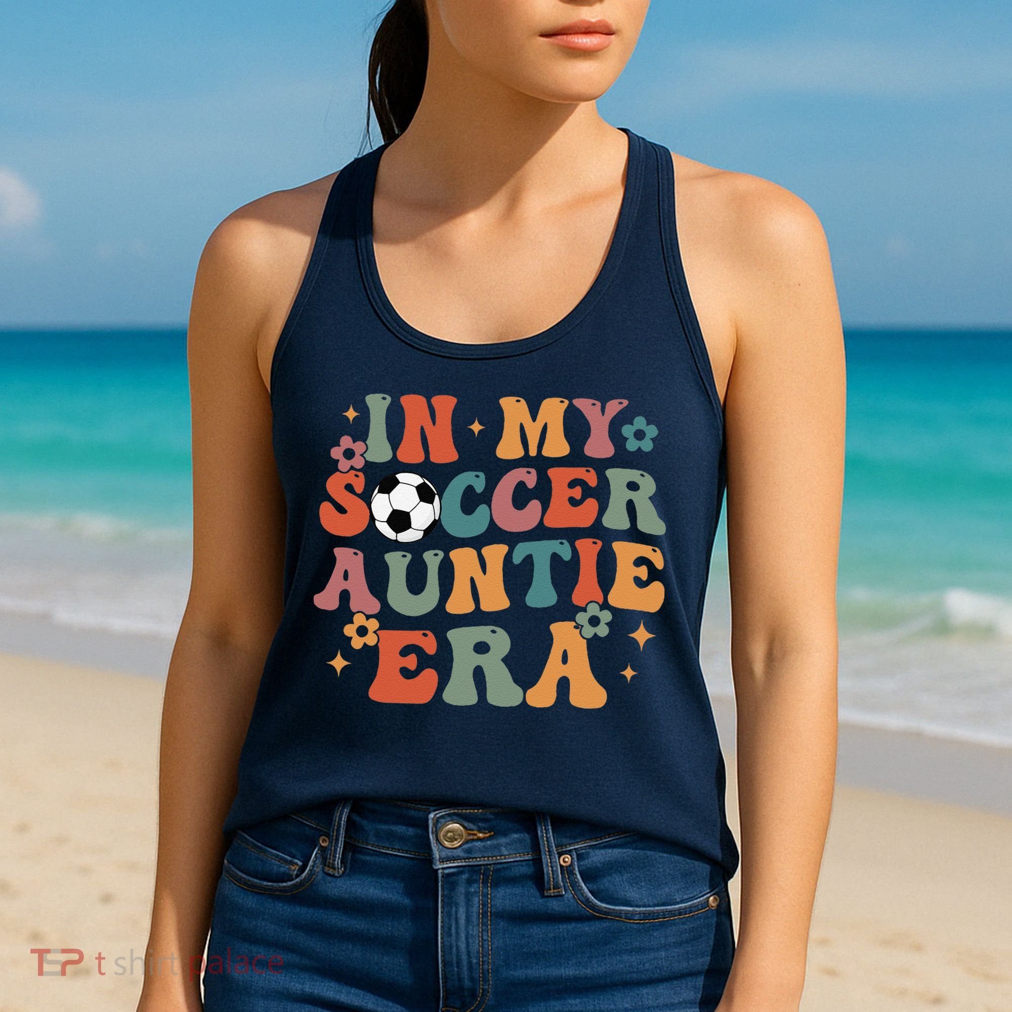 In My Soccer Auntie Era Women's Tank Top