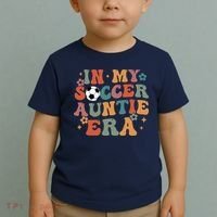 In My Soccer Auntie Era Toddler T-Shirt thumb 2