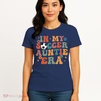 In My Soccer Auntie Era Women's T-Shirt thumb 4