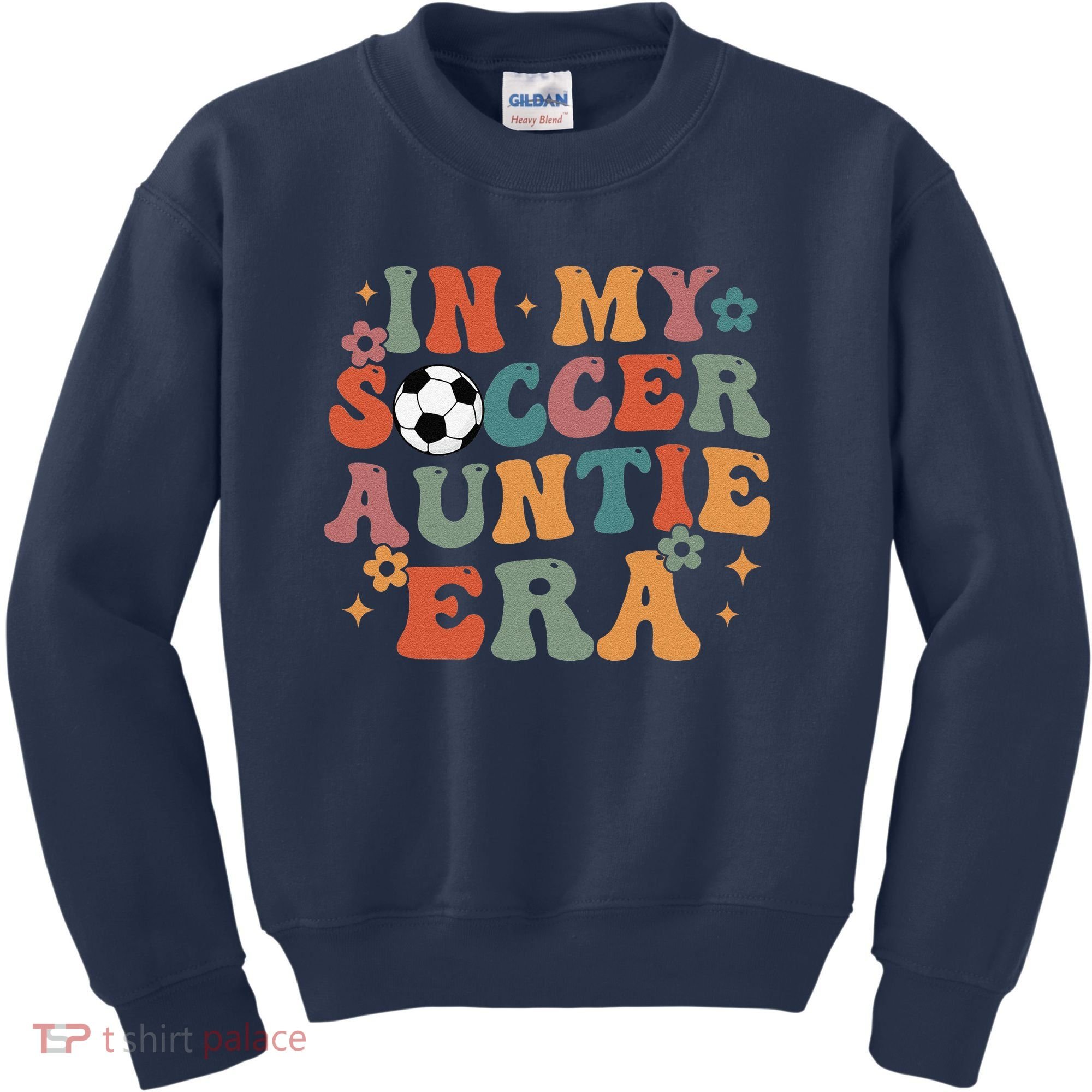 In My Soccer Auntie Era Kids Sweatshirt