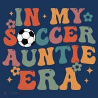 In My Soccer Auntie Era Kids Sweatshirt thumb 2