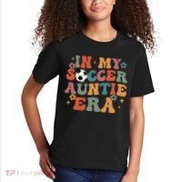 In My Soccer Auntie Era Kids T-Shirt thumb 2