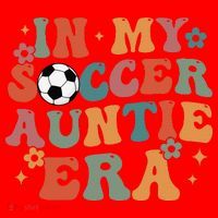 In My Soccer Auntie Era Santa Hat thumb 1