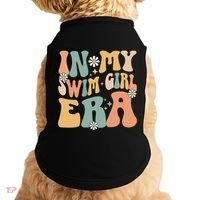 In My Swim Era Swimming Swimmer Swim Gift Doggie Tank thumb 0