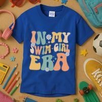 In My Swim Era Swimming Swimmer Swim Gift Kids T-Shirt thumb 3