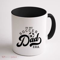 In My Soccer Dad Era Gift Coffee Mug thumb 1