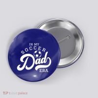 In My Soccer Dad Era Gift Button thumb 0