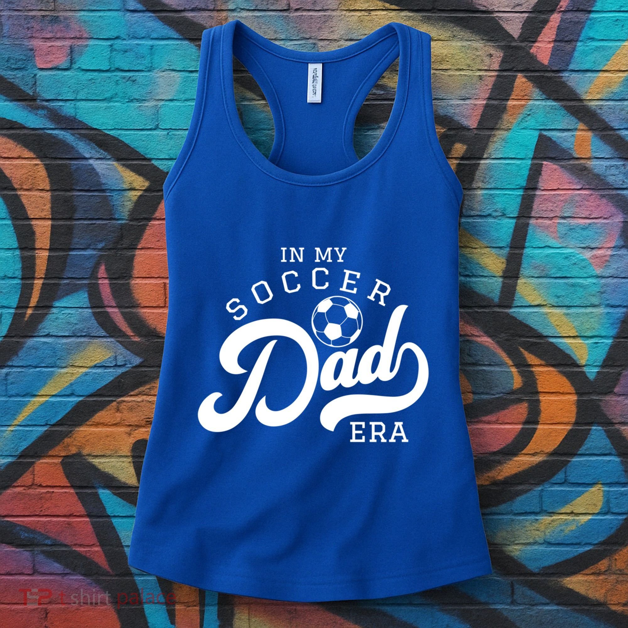 In My Soccer Dad Era Gift Women's Tank Top