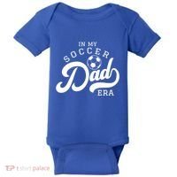 In My Soccer Dad Era Gift Baby Bodysuit thumb 0