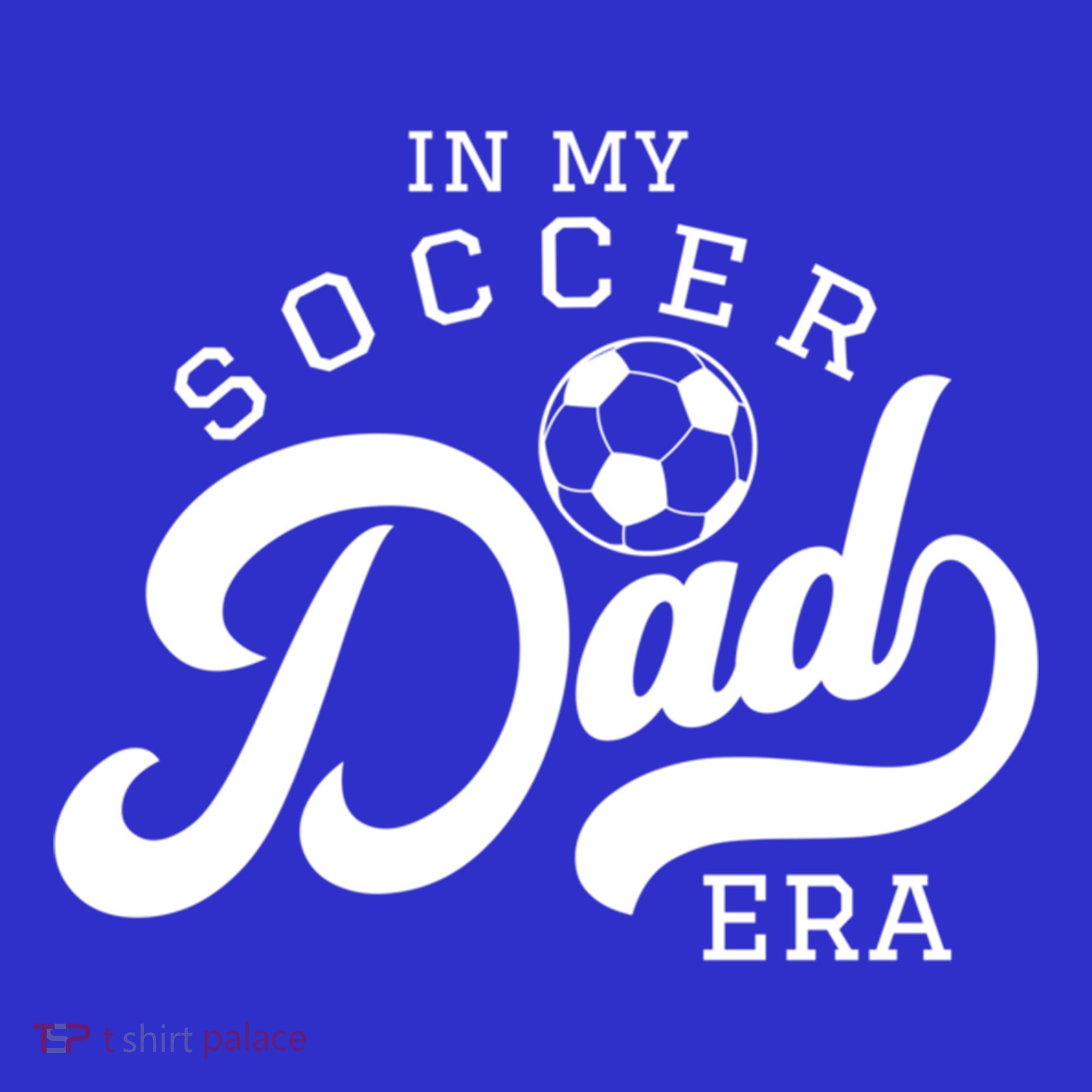 In My Soccer Dad Era Gift Toddler Hoodie