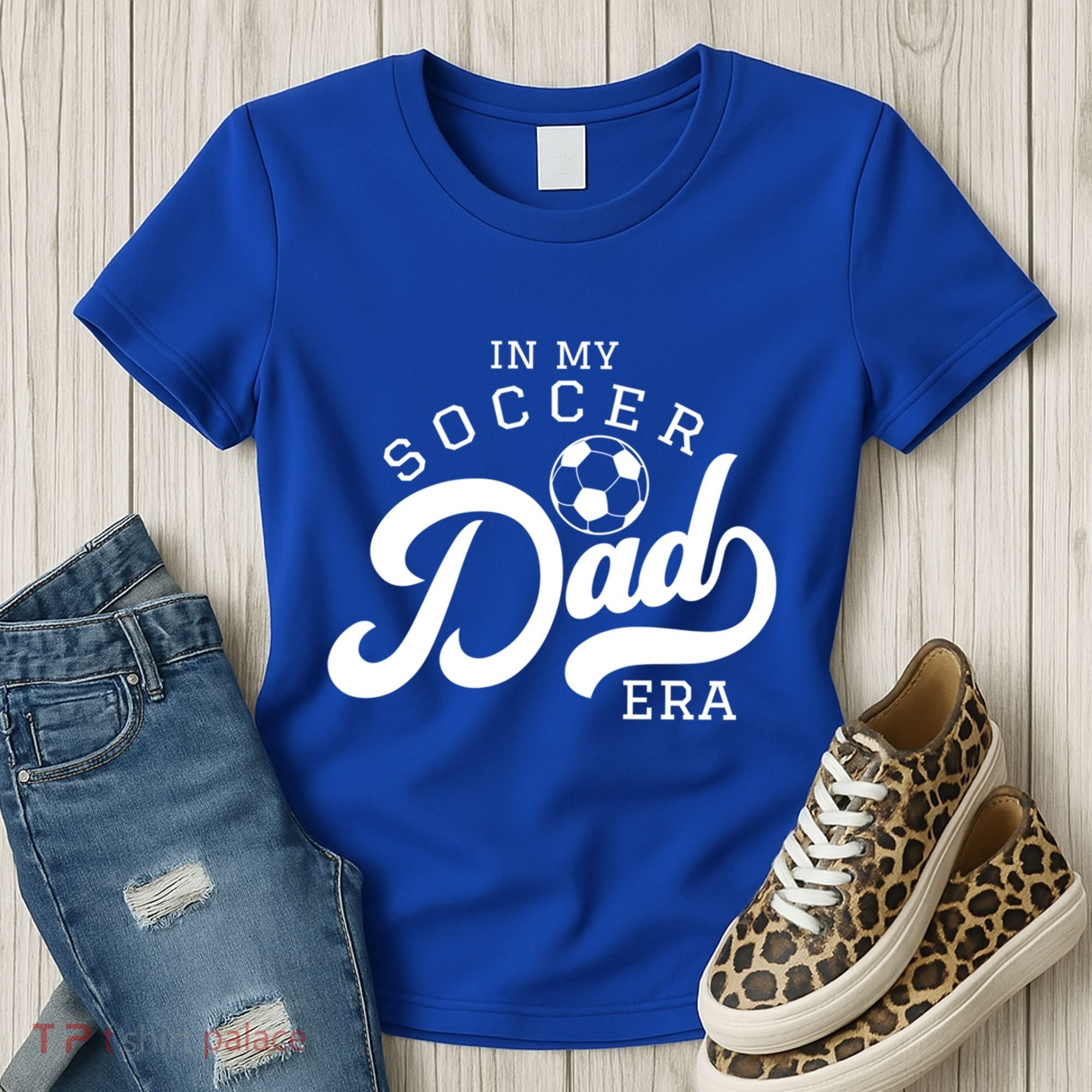 In My Soccer Dad Era Gift Women's T-Shirt